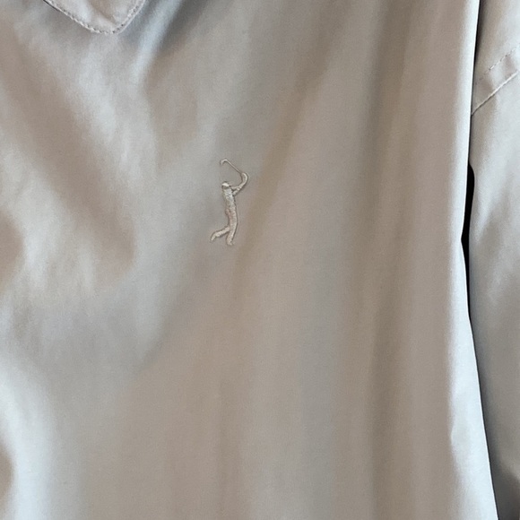 PGA tour tan windbreaker XXL nylon and polyester - Picture 3 of 7